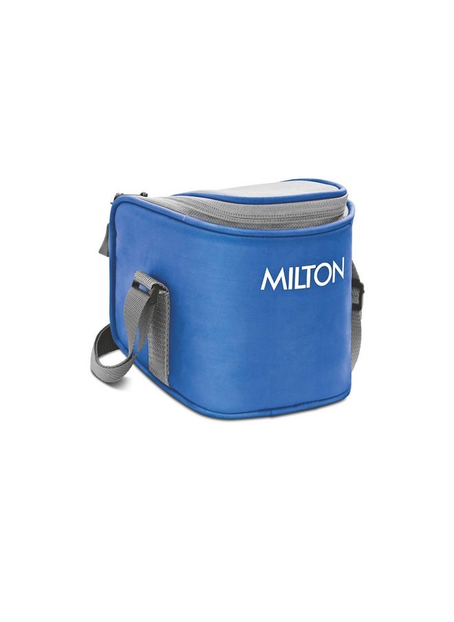 MILTON Cube 2 Lunch Box, 300 ml, Set of 2, Blue