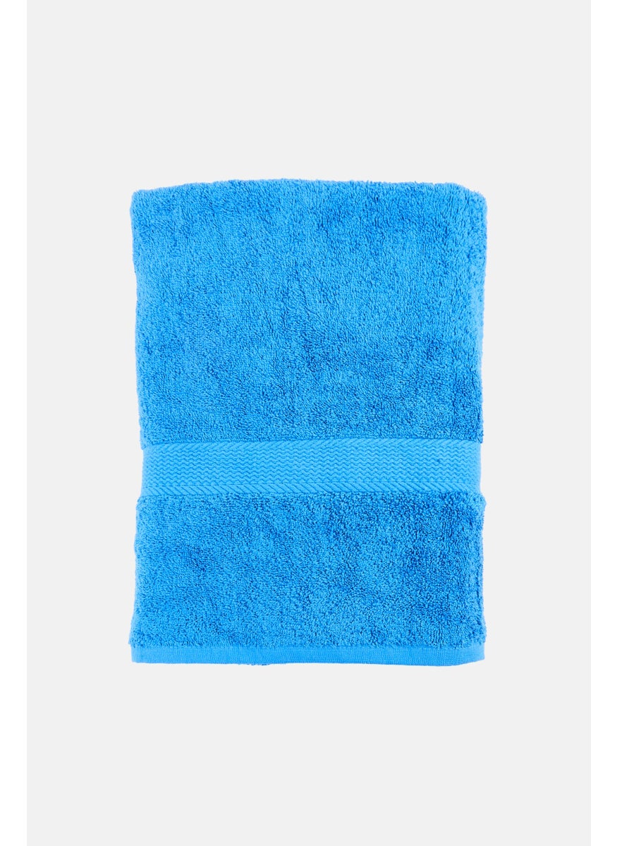Textured Bath Towel, Blue