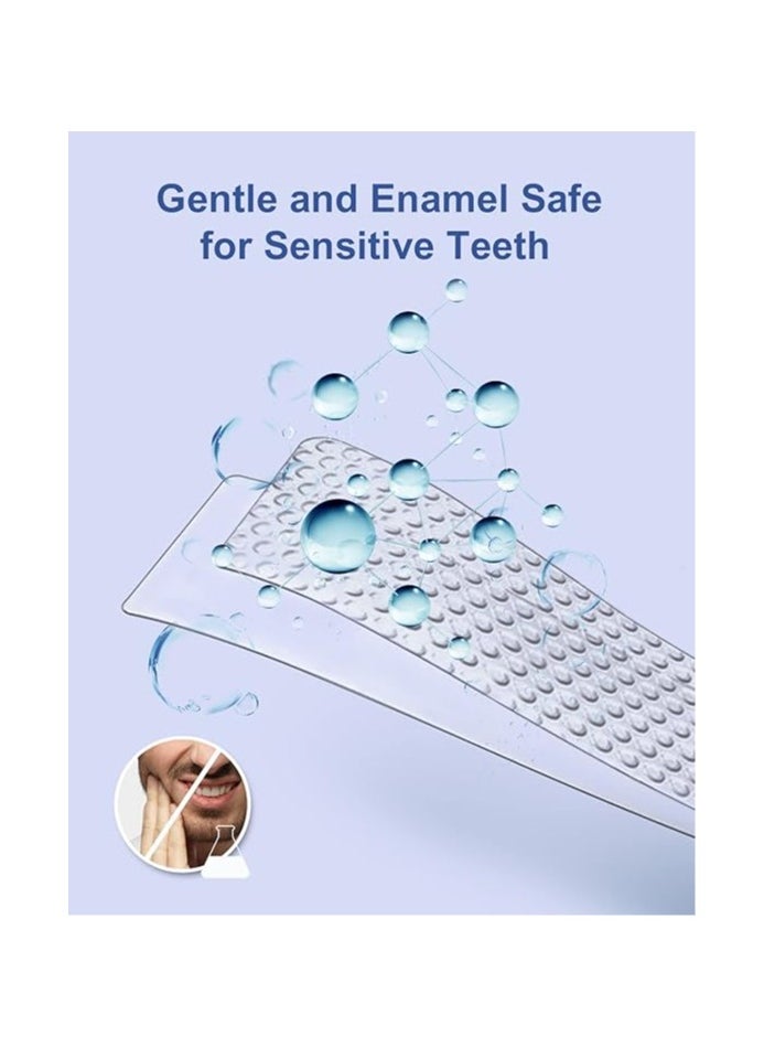 MySmile Teeth Whitening Kit, 28 Non-Sensitive Teeth Whitening Strips, Deluxe Teeth Whitener Dental Grade Tooth Whitening Strips for Home, Travel, 10 min Fast Result for Beautiful White Smile