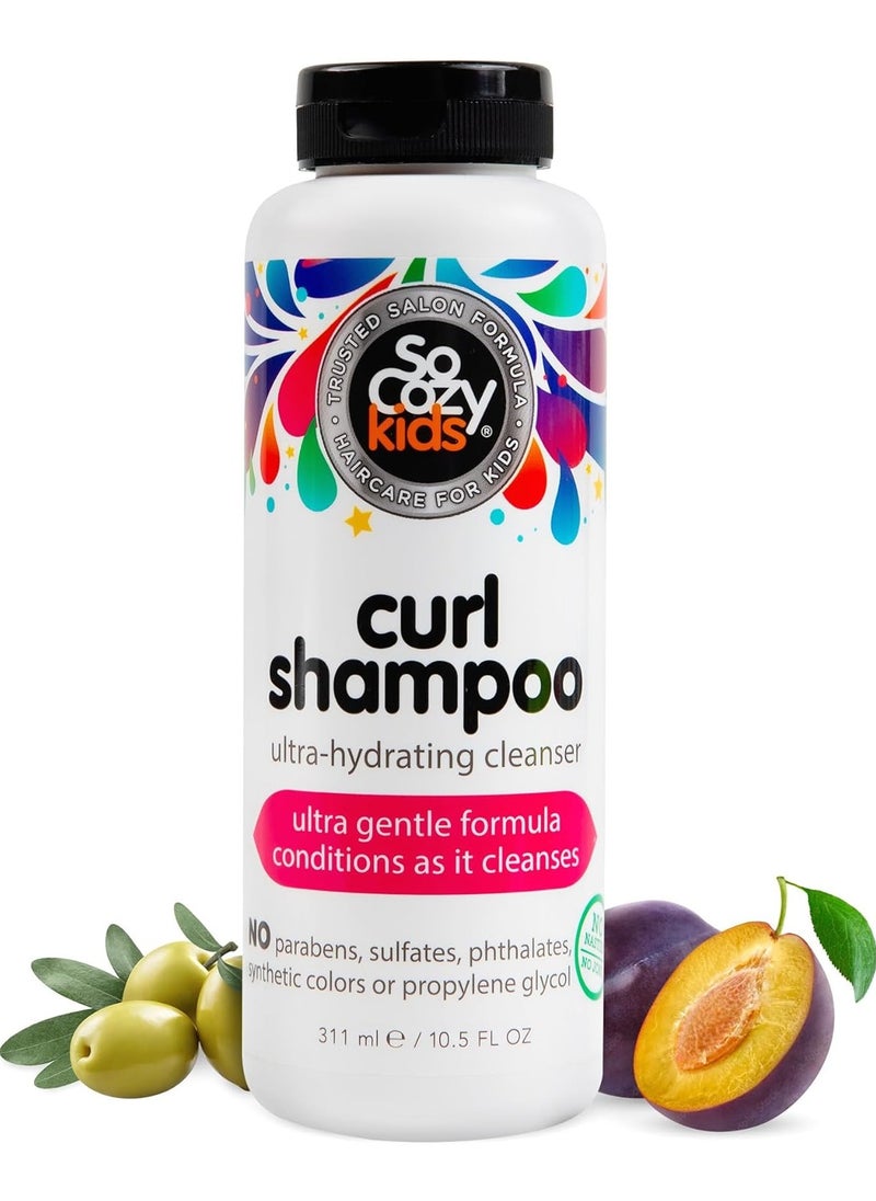 Curl Shampoo Sweet-Creme, No Frizz or Fuss, Curls Done Right, 10.5 fl. oz.