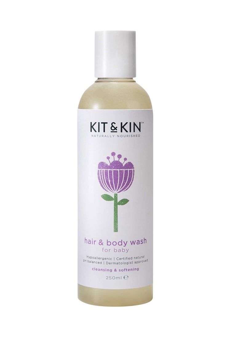 Kit & Kin Shampoo & Body Wash For Baby 250ml