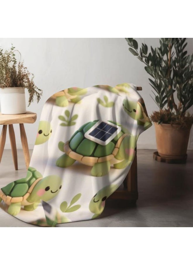 Children's or student cartoon flannel thin blanket (warm and comfortable, suitable for sleep, games) 100cm*150cm - 162