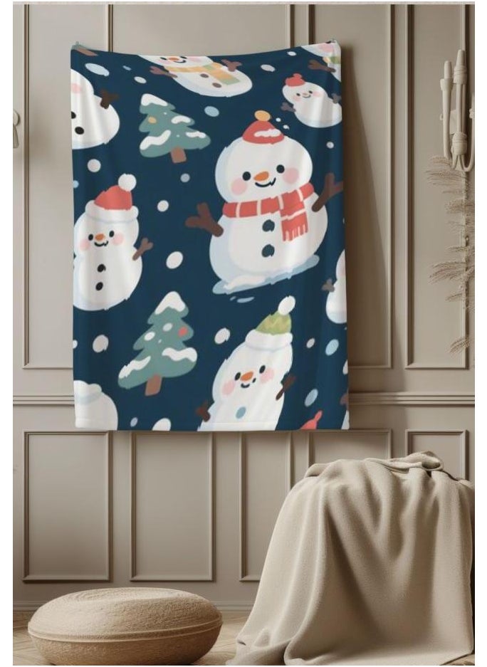 Children's or student cartoon flannel thin blanket (warm and comfortable, suitable for sleep, games) 100cm*150cm