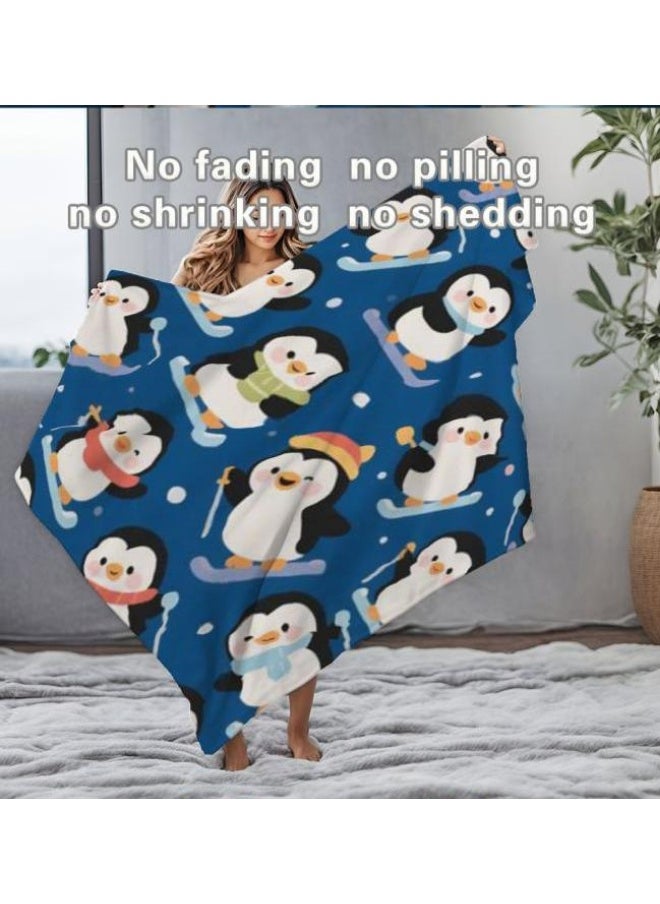 Children's or student cartoon flannel thin blanket (warm and comfortable, suitable for sleep, games) 100cm*150cm - 140