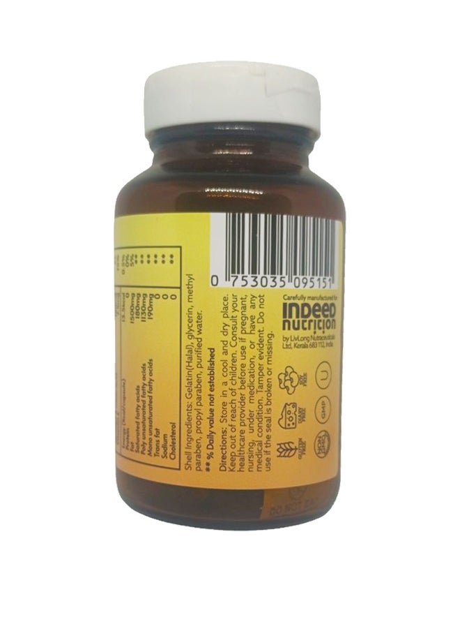 Nutrition Omega 3-6-9 + Black Seed Oil – 90 Softgels | Complete Essential Fatty Acids for Heart, Brain & Immune Health