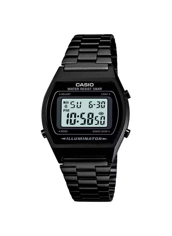 Digital Stainless Steel Wrist Watch B640WB-1ADF - 52mm - Black