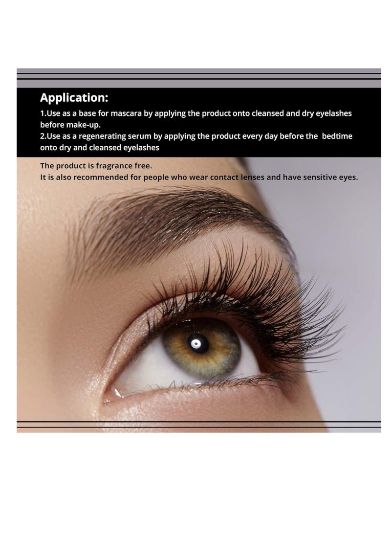 Eveline Cosmetics SOS Lash Booster Serum | 5-in-1 Argan Oil Formula for Longer, Stronger Lashes