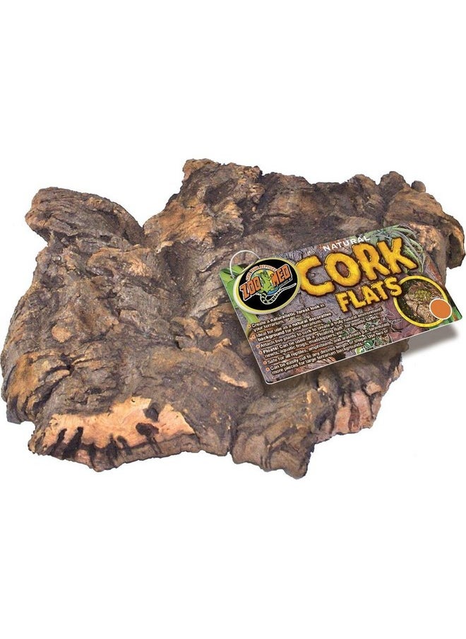 Zoo Med (2 Pack) Natural Cork Bark Flat, Small