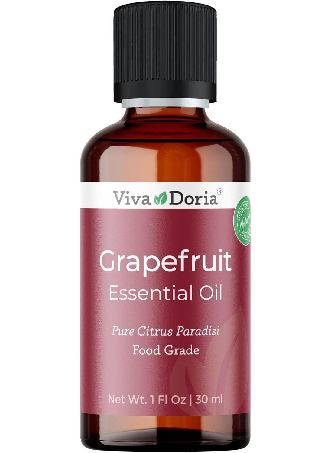 Viva Doria Grapefruit Essential Oil, 100% Pure, Natural Grapefruit Essential Oil, Undiluted, for Aromatherapy | Food Grade, 30 mL (1 Fluid Ounce)