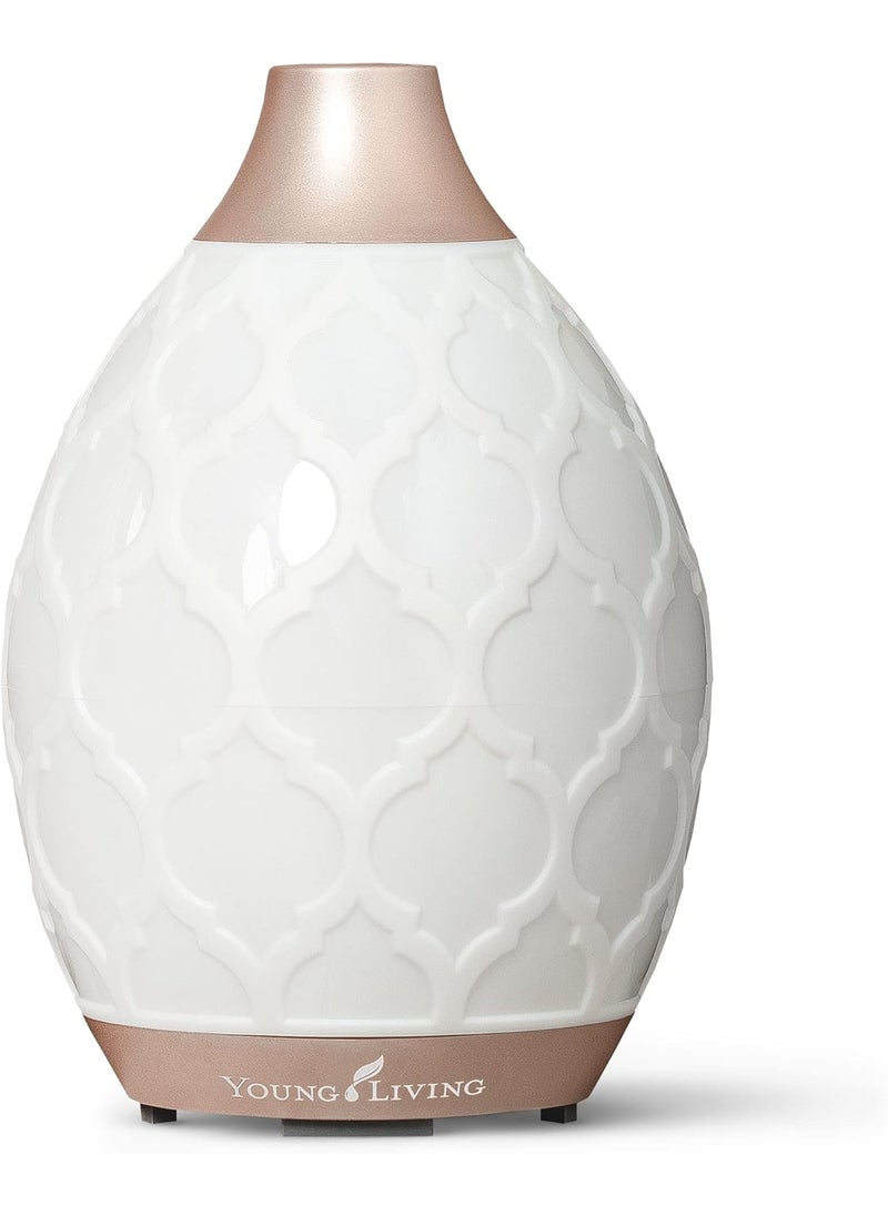 Young Living Desert Mist Essential Oil Diffuser | Ultrasonic Aromatherapy Diffuser & Humidifier | 11 LED Light Modes | 3 Run Modes & Auto Shut-Off | 10-Hour Run Time for Home & Office