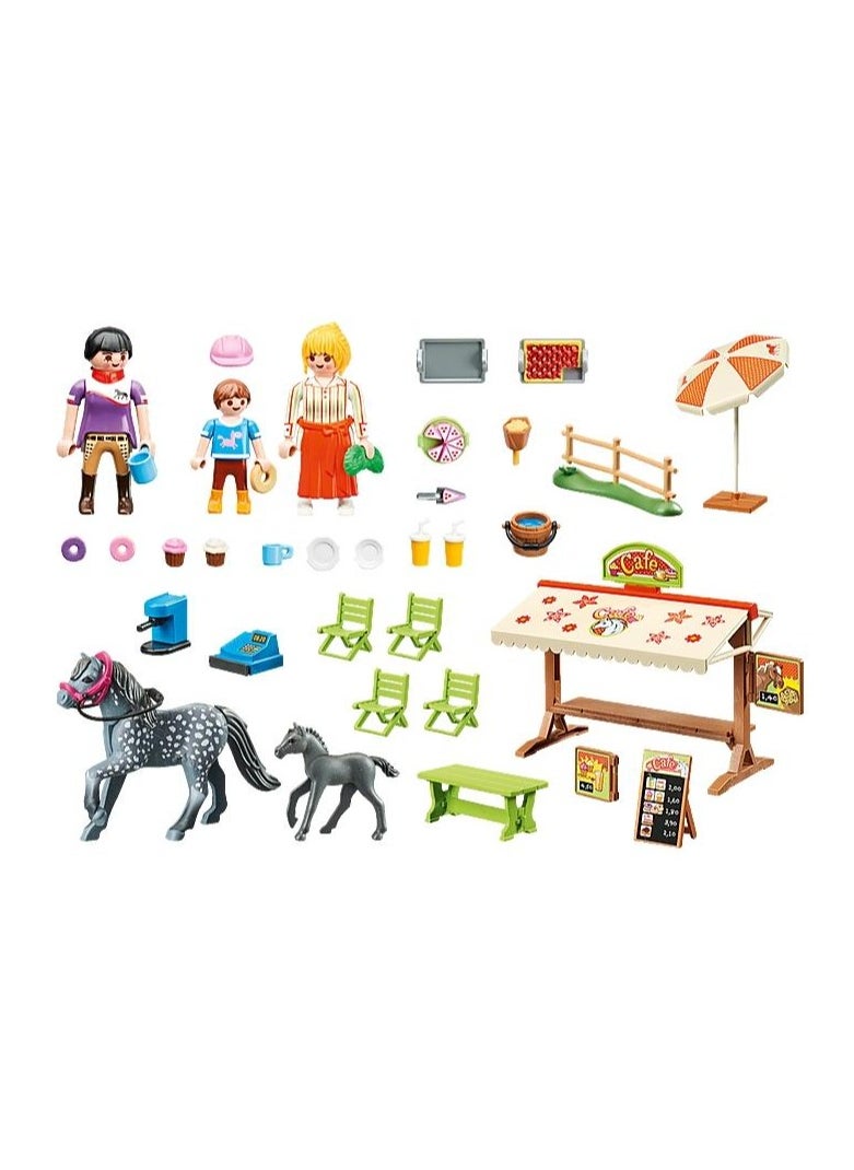 Playmobil 70519 Country Pony Farm Pony Cafe toy Horse playset horses ponies toys
