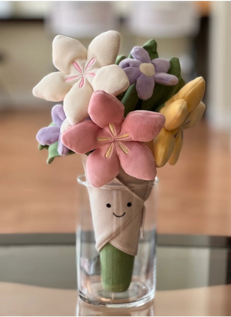 Amuseables Bouquet Of Flowers Wedding gift gift for girlfriend Sitting Height: 31