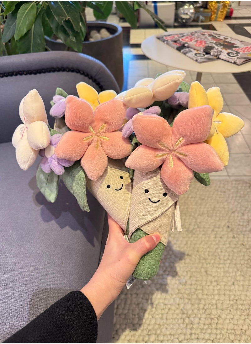 Amuseables Bouquet Of Flowers Wedding gift gift for girlfriend Sitting Height: 31