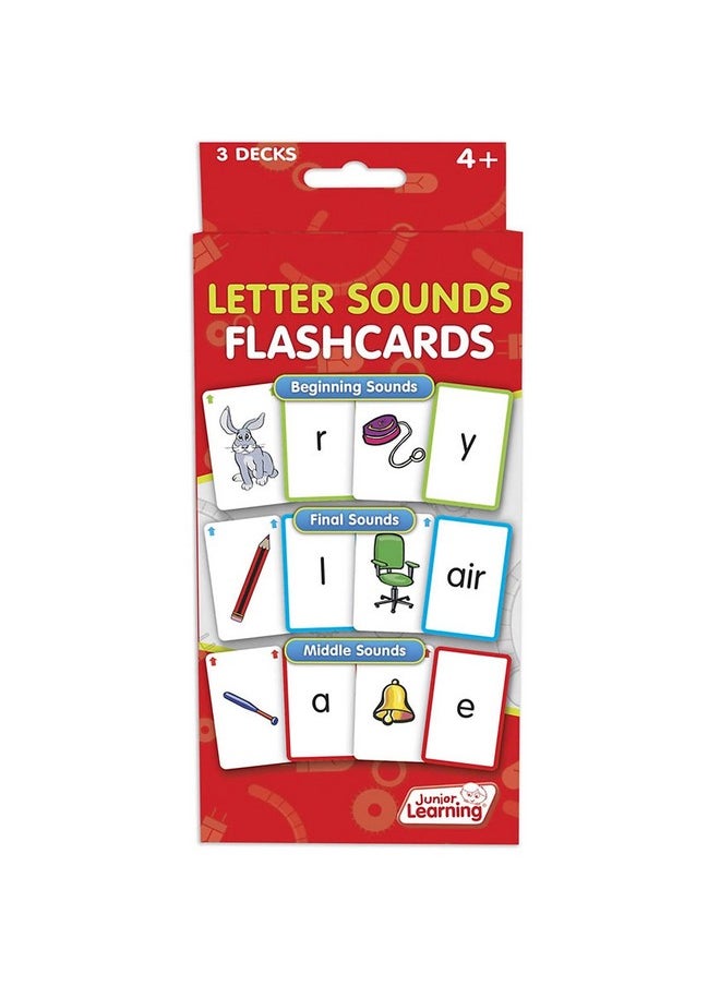 Junior Learning JL202 Letter Sound Flashcards Medium