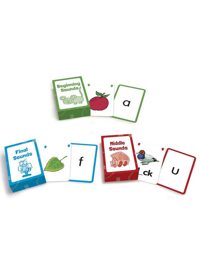 Junior Learning JL202 Letter Sound Flashcards Medium