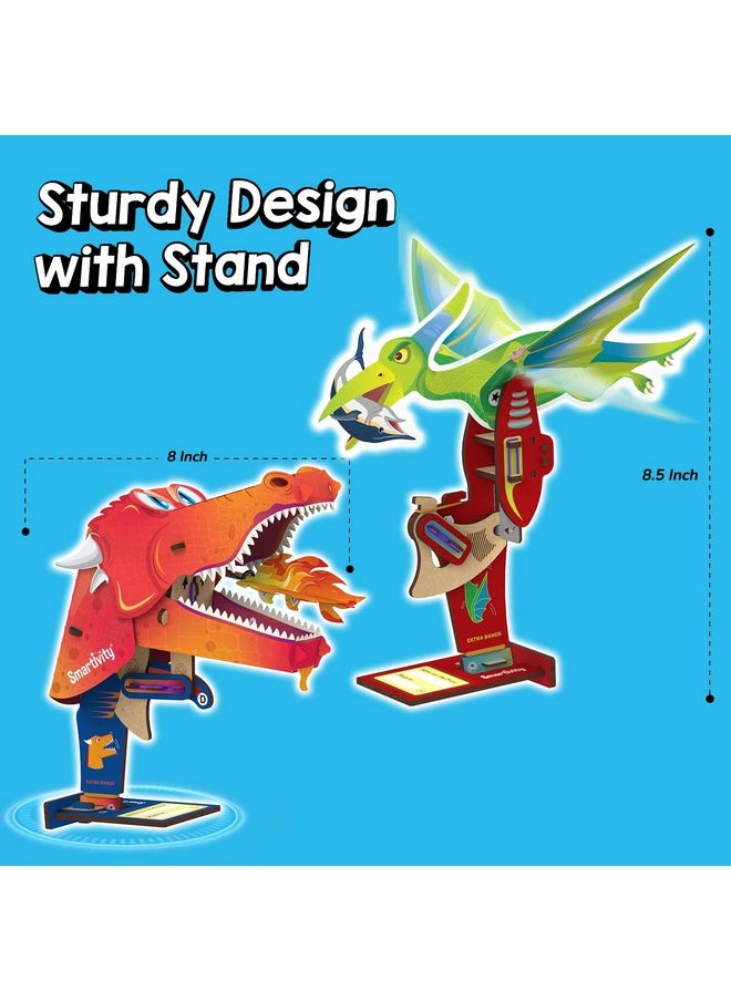 Smartivity 2in1 Animals I Dragon & Flying Dinosaur I Toys for Kids 6-12 Years Old | Birthday Gifts for Boys & Girls| DIY Science Toy for Kids 6,7,8,9,10,11,12 I STEM Educational Game