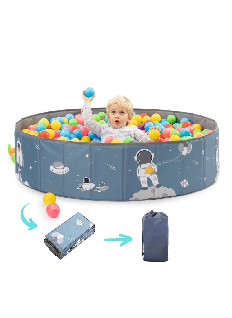Ball Pit for Baby, Kids' Ball Pits, Portable and Folding Ball Pool Big Toddler Ball Pit For indoor and Outdoor- Waterproof  (Balls not included)