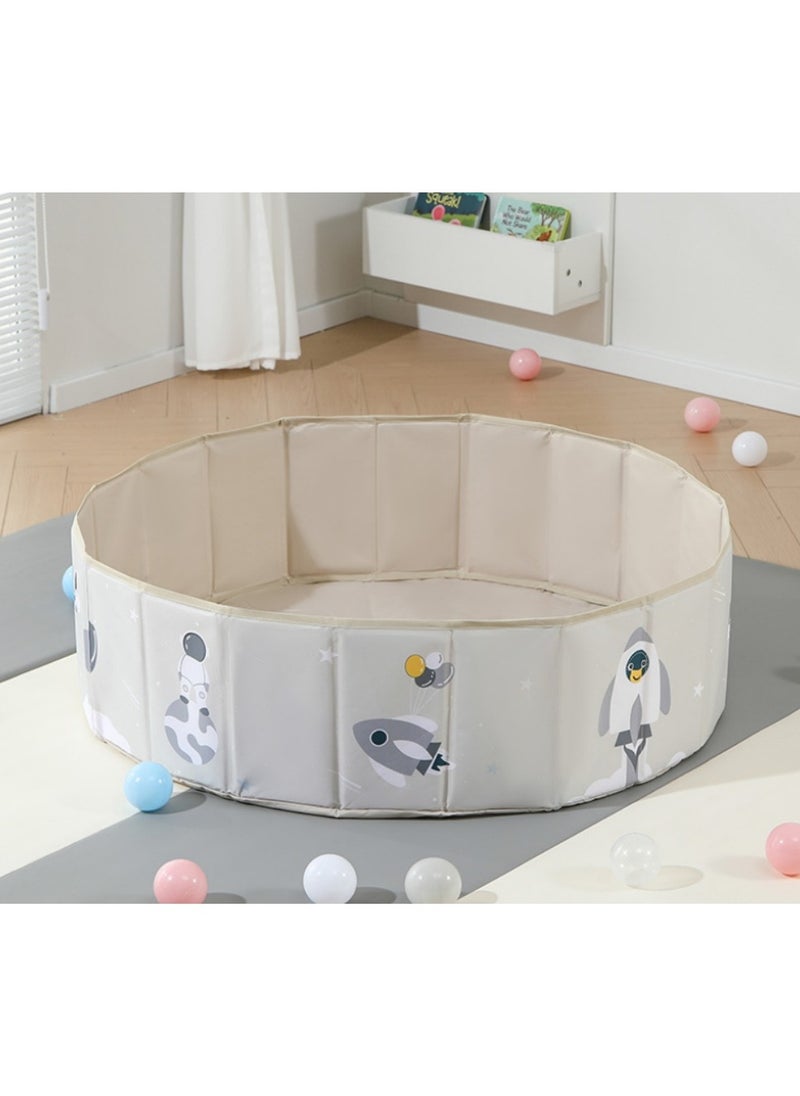 Foldable Ocean Ball Pits for Toddler Play Pool for Baby Girls Boys Kids Play Yard, Playpen, Fence, Portable Ball Pool (Balls Not Included)