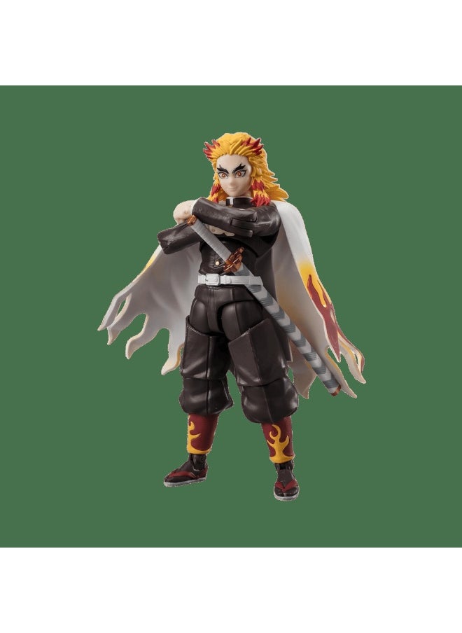 DEMON SLAYER Kyojuro Rengoku WAVE 2 ULTIMATE LEGEND Action Figures By Bandai Namco