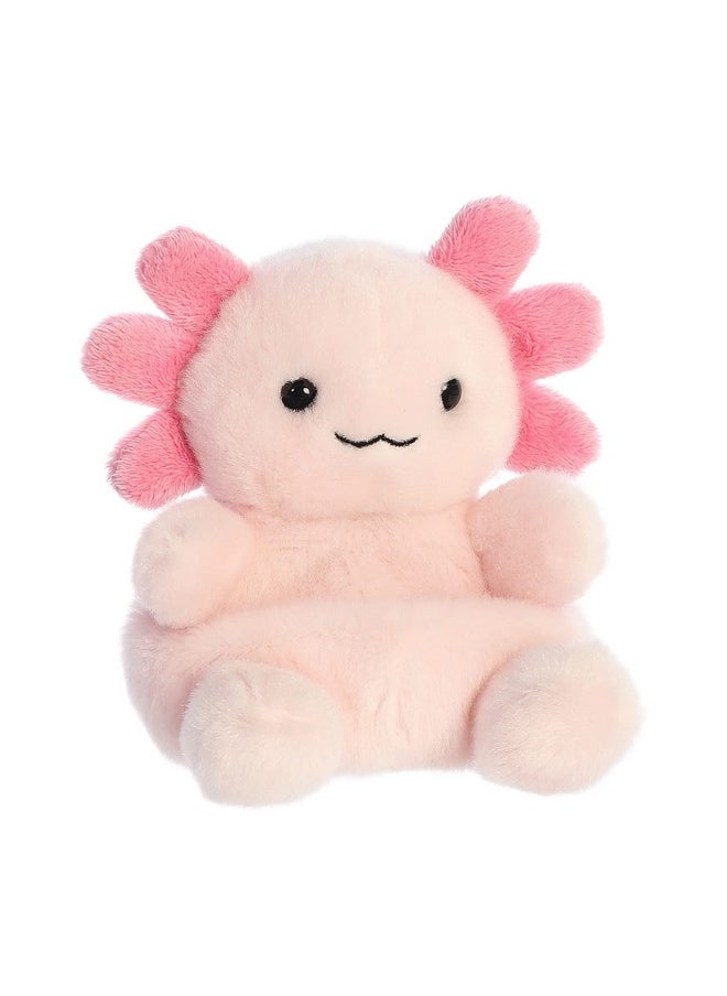 Aurora® Adorable Palm Pals™ Ax Axolotl™ Stuffed Animal - Pocket-Sized Play - Collectable Fun - Pink 5 Inches