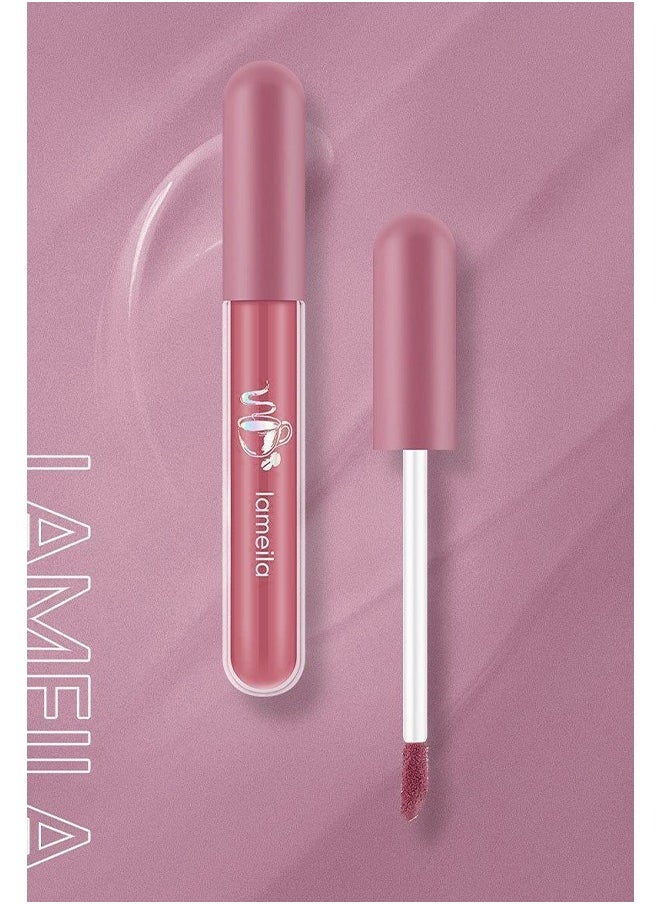 Nude Matte Lipstick,Matte Lip Gloss,Velvet Lipstick Matte Lip Stain,Long Lasting Waterproof Lip Gloss Lipstick for Women Makeup（#1041-1）