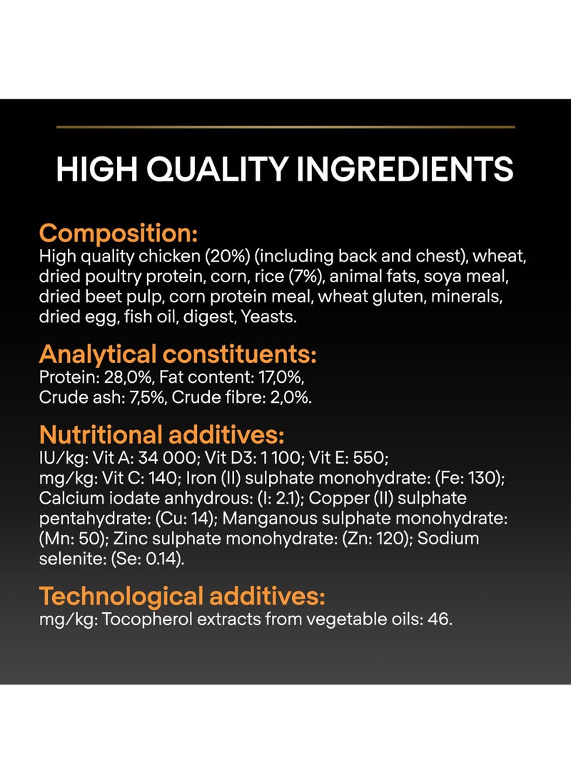 Everyday Nutrition Small and Mini Adult, Dry Dog Food with Chicken 7kg