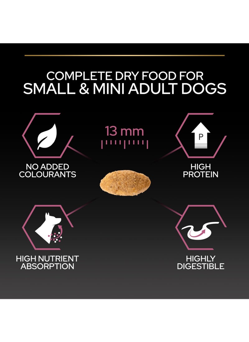 Sensitive Skin Small and Mini Adult, Dry Dog Food with Salmon 3kg