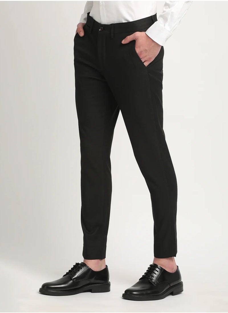 Men's Formal Trousers Classic Pants for Office Meetings Business Travel and Everyday Formal Wear Comfortable and StylishShort Sleeve