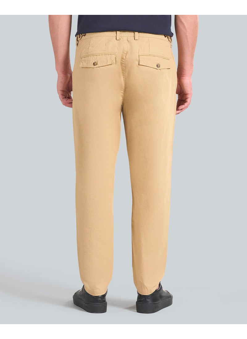 Regular Fit Tapered Canvas Chinos
