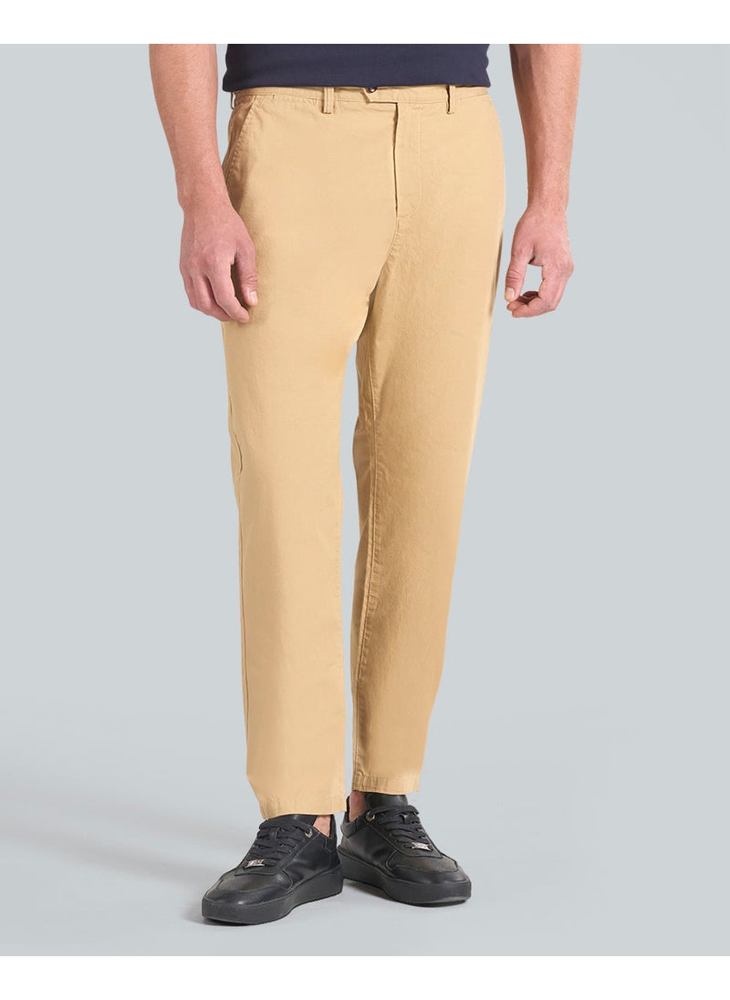 Regular Fit Tapered Canvas Chinos