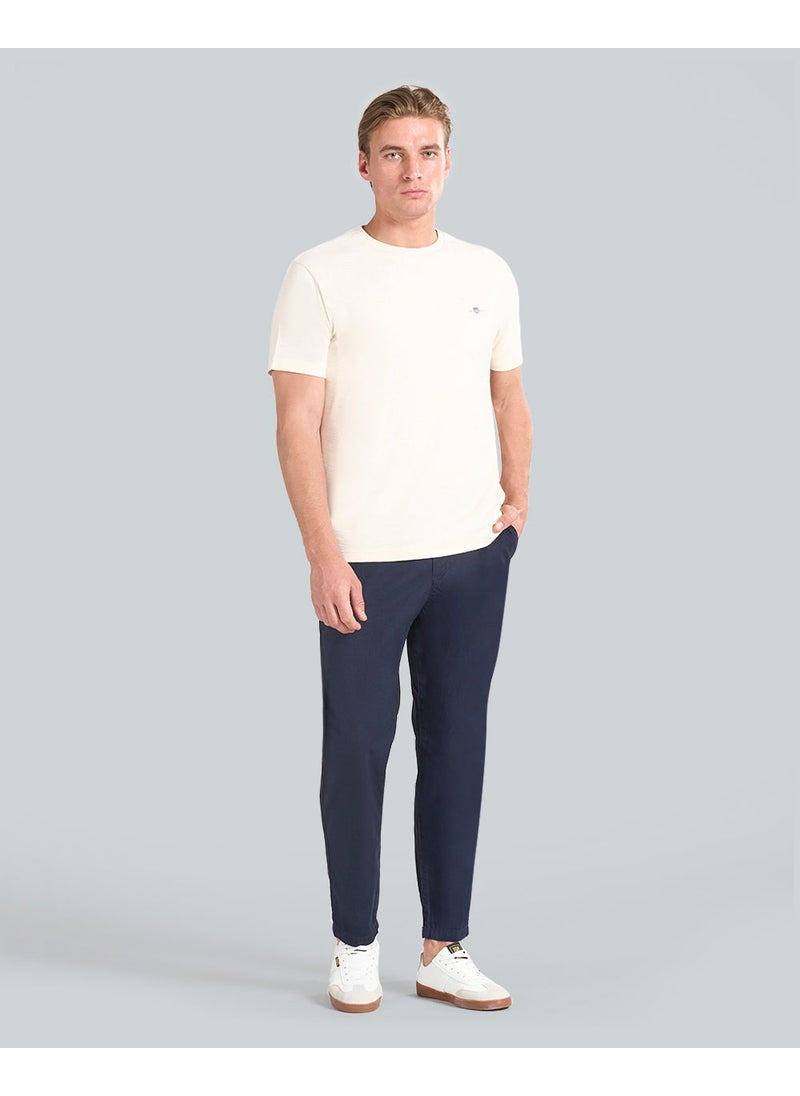 Regular Fit Tapered Canvas Chinos
