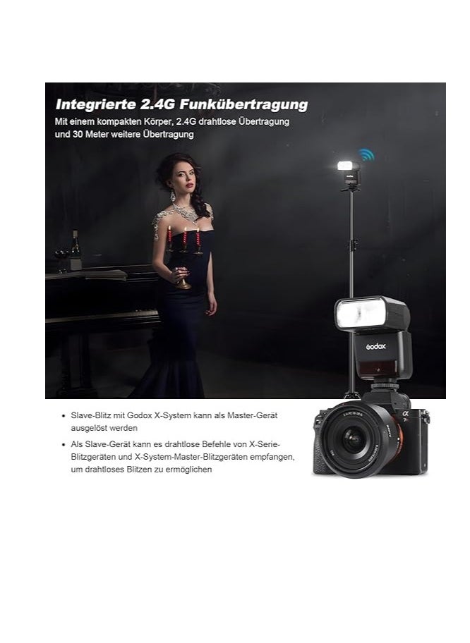 Godox TT350F Speedlite Camera Flash for Fujifilm 2.4G Wireless X System