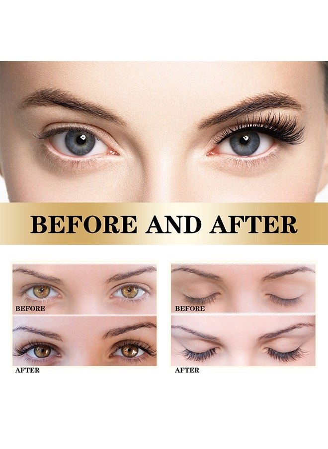 Lash & Brow Intense Regeneration Serum，Eyelashes Enhancer Liquid, Organic Castor Oil with Brush, Advanced Formula for Longer Fuller Thicker Eyelashes and Eyebrows, Perfect for Natural Growth Boost, 20ML