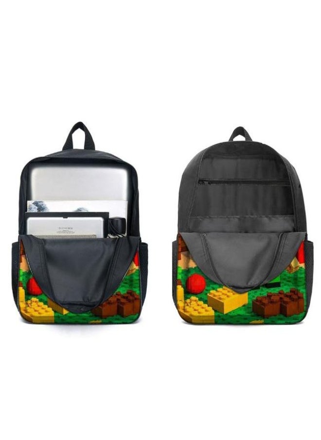 The latest universal cartoon new three-piece schoolbag (for students, teenagers, children)