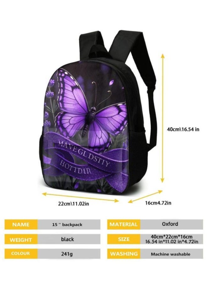 The latest universal cartoon new three-piece schoolbag (for students, teenagers, children)