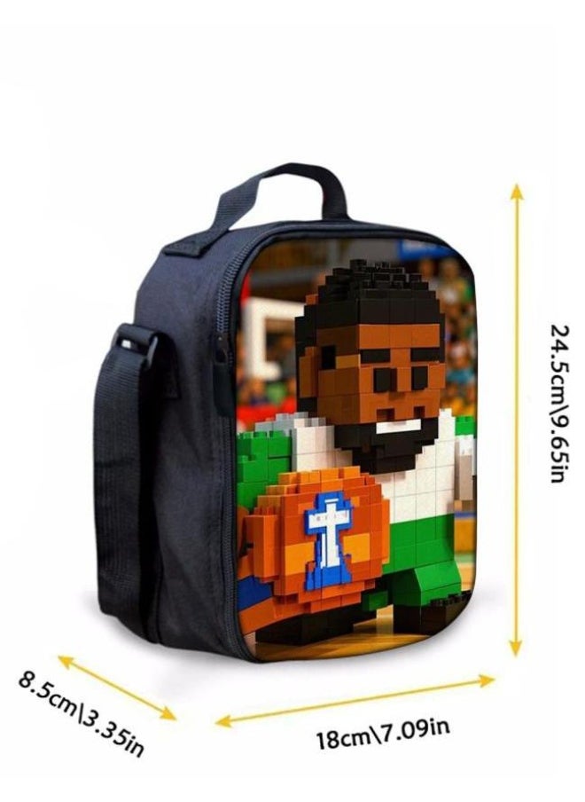 The latest universal cartoon new three-piece schoolbag (for students, teenagers, children) - 1068