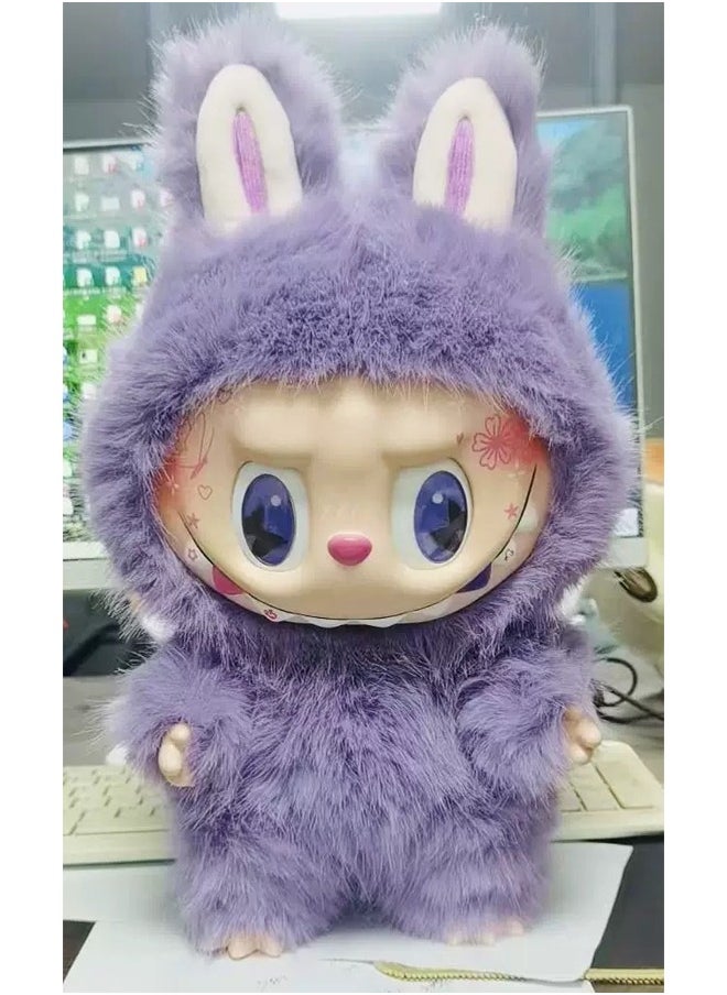 38cm THE MONSTERS Labubu Plush Toys Doll Cherub Zimomo Version for Kids Adults Boy Girls Soft Plush Birthday Gifts for Children