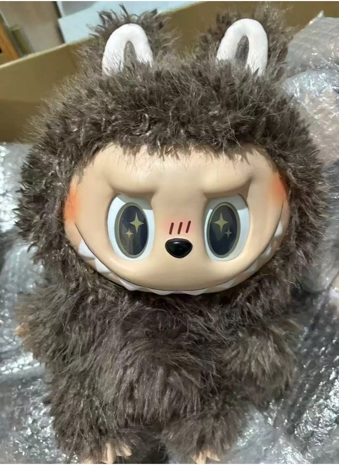 38cm THE MONSTERS Labubu Plush Toys Doll Cherub Zimomo Version for Kids Adults Boy Girls Soft Plush Birthday Gifts for Children