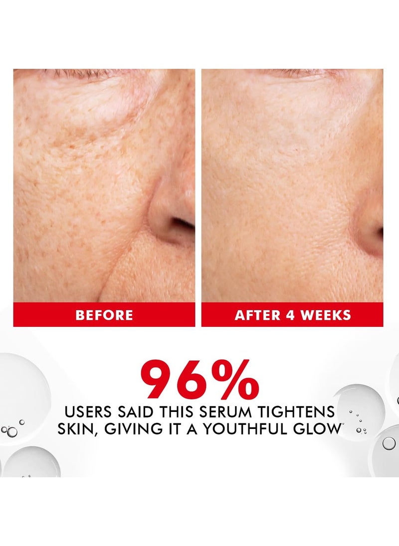 6 Peptide Serum for Face | 50ml | Complex Collagen Boosting Firming Essence for Face, Niacinamide & Hyaluronic Face Serum, Reduce Fine Lines, Wrinkles, Face Serum for Men & Women