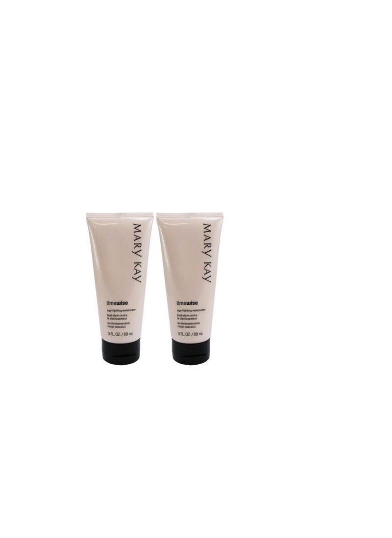 Mary Kay TimeWise Miracle Set Age-Fighting Moisturizer 3.0 fl. oz / 88 mL Combination Oily Skin (2-Pack)