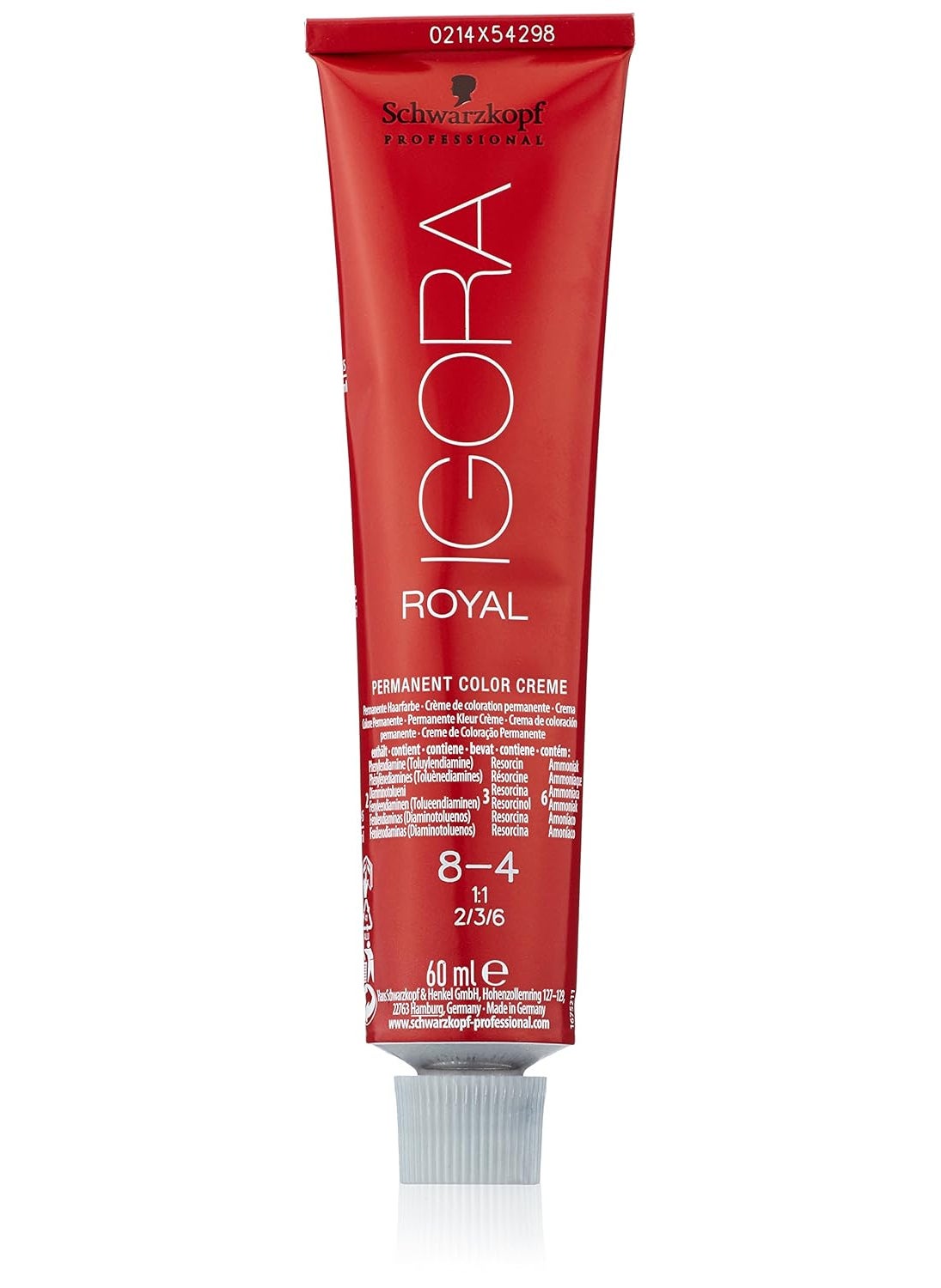 Schwarzkopf IGORA Royal 8-4 Light Blonde Beige 60ml