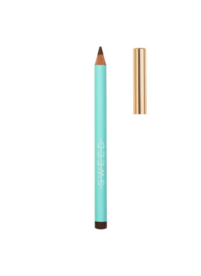 SWEED - Satin Precision Eye Pencil | Vegan, Cruelty-Free, Clean Beauty (Dusty Brown)