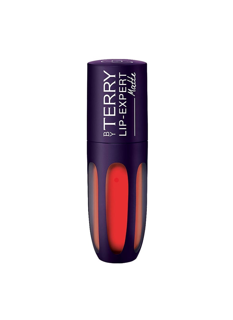 By Terry Lip-Expert Matte Liquid Lipstick, Vibrant & Kiss-Proof Lips, Highly Pigmented, Long Lasting, Sweet Flamenco, 0.14 fl oz