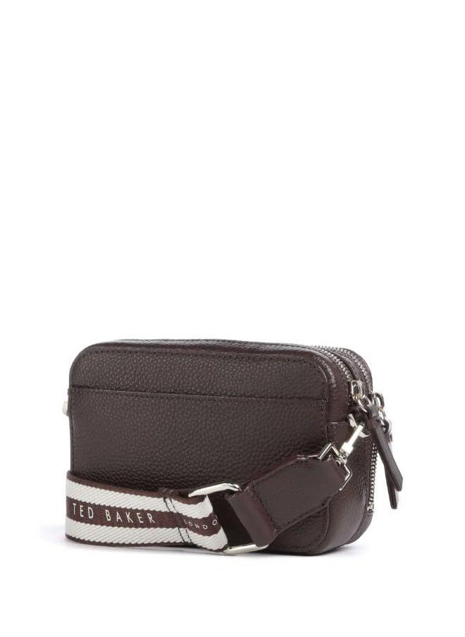 WILLSA Mini Webbing Leather Crossbody Bag