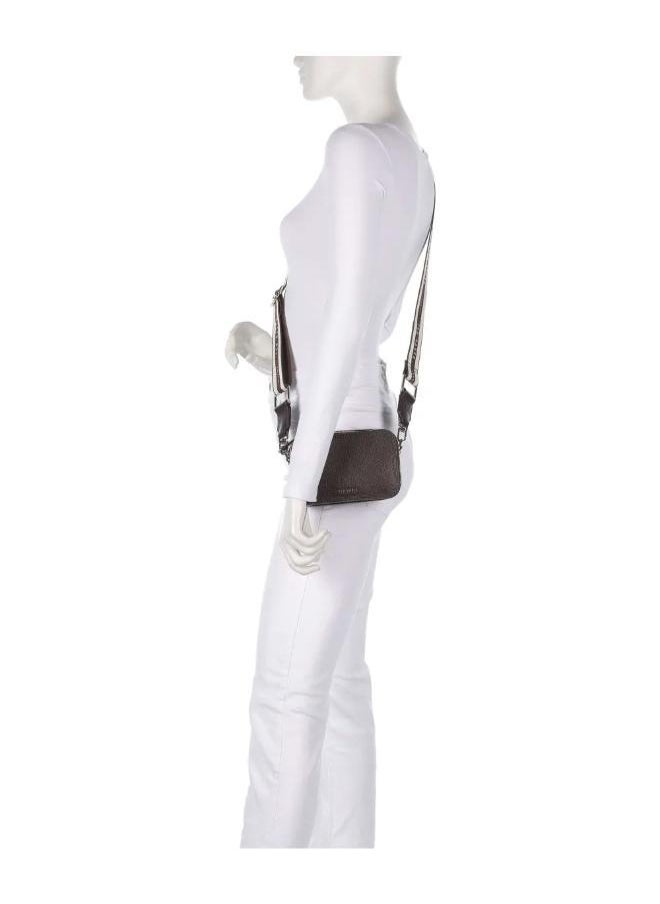 WILLSA Mini Webbing Leather Crossbody Bag
