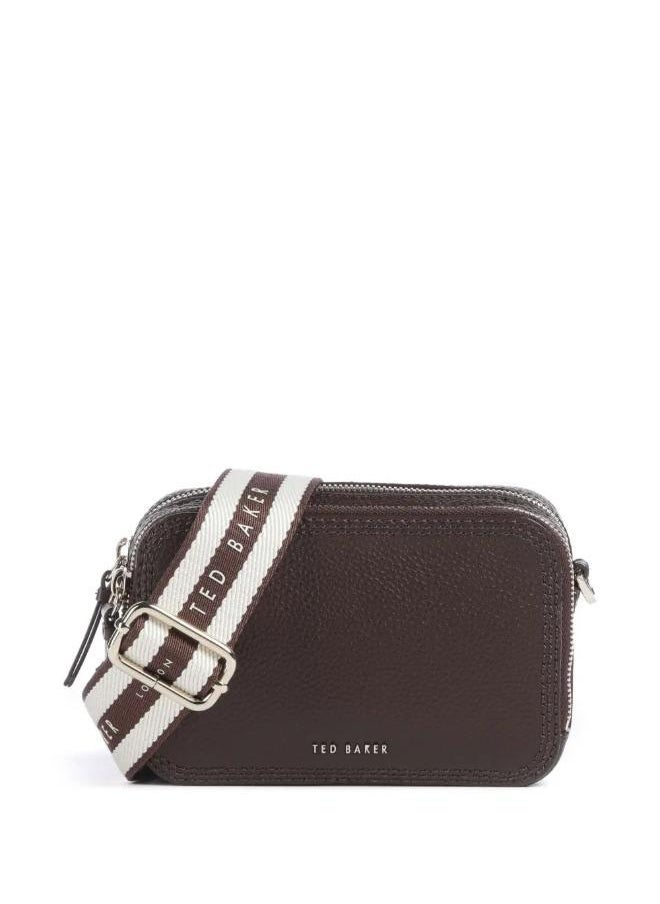 WILLSA Mini Webbing Leather Crossbody Bag
