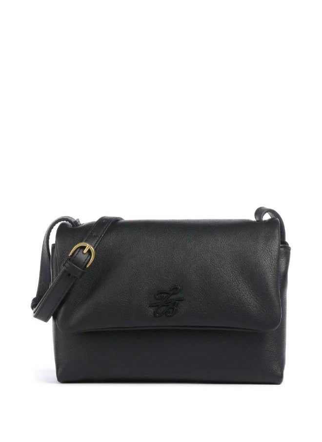 MARRISA Padded Leather Crossbody Bag