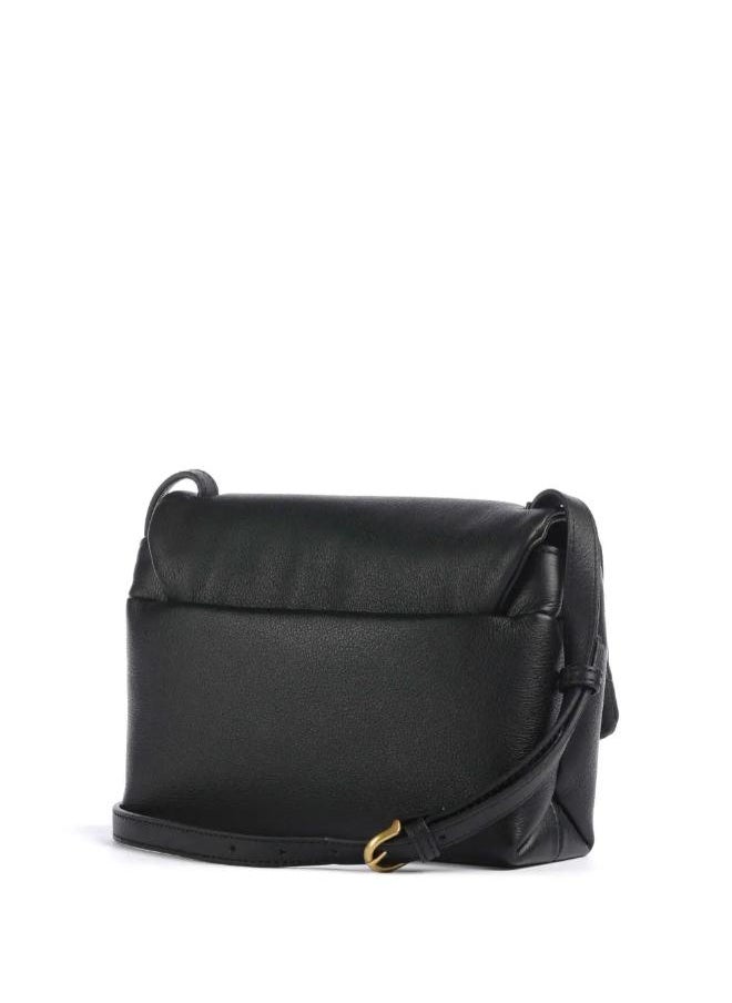 MARRISA Padded Leather Crossbody Bag