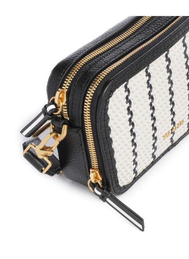 RIVIR Woven Cross Body Bag