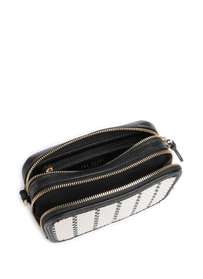 RIVIR Woven Cross Body Bag